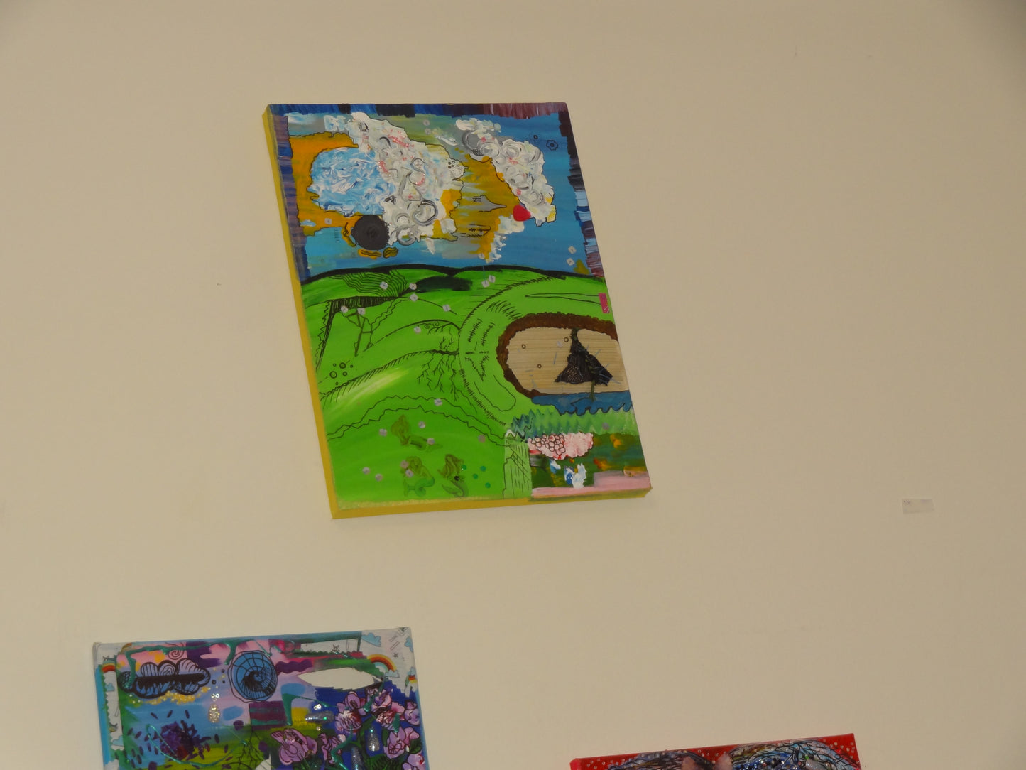 Magical Mermaid Dreamscape Painting