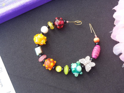 Rainbow Butterfly Bracelet