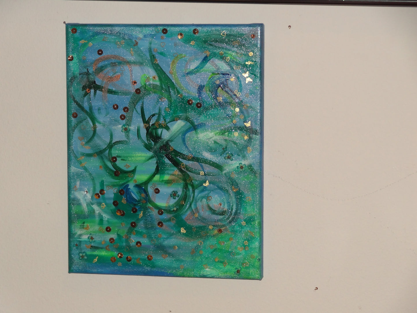 Blue Under-Water Painting
