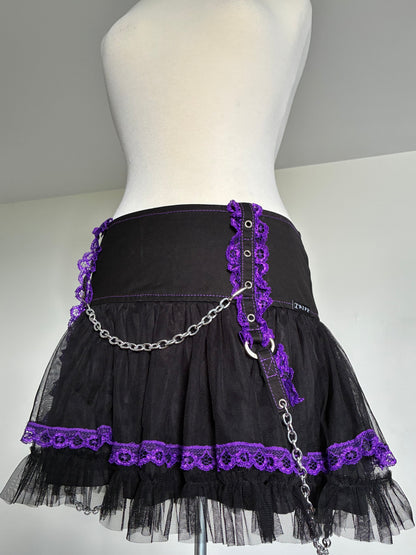 Purple & Black Tripp NYC Skirt