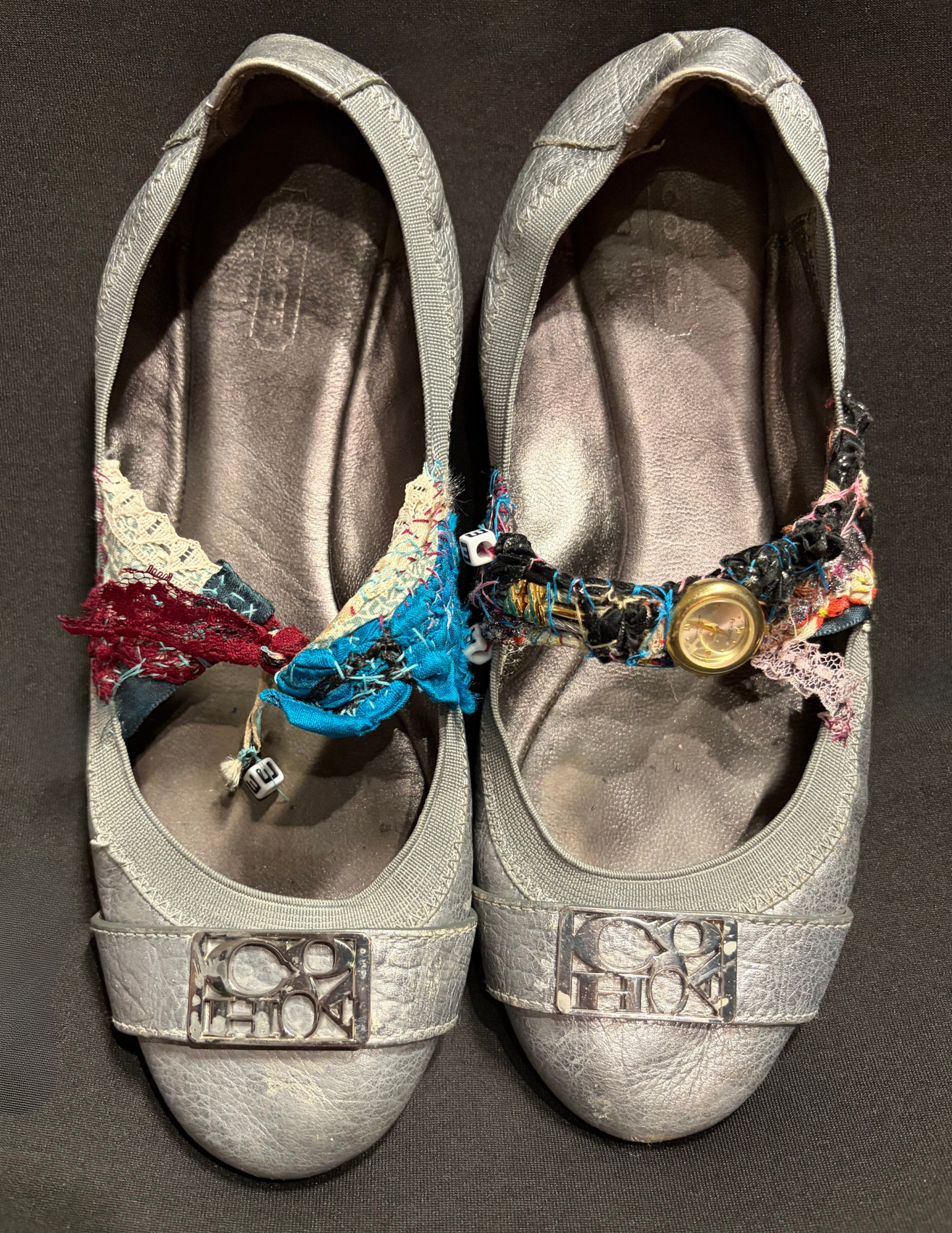 Upcycled Coach Shoes
